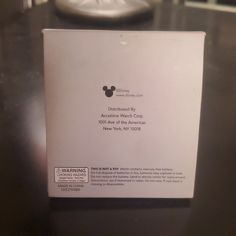 Disney Black and Silver Smartwatch with Blue Dial - Picture 3 of 3